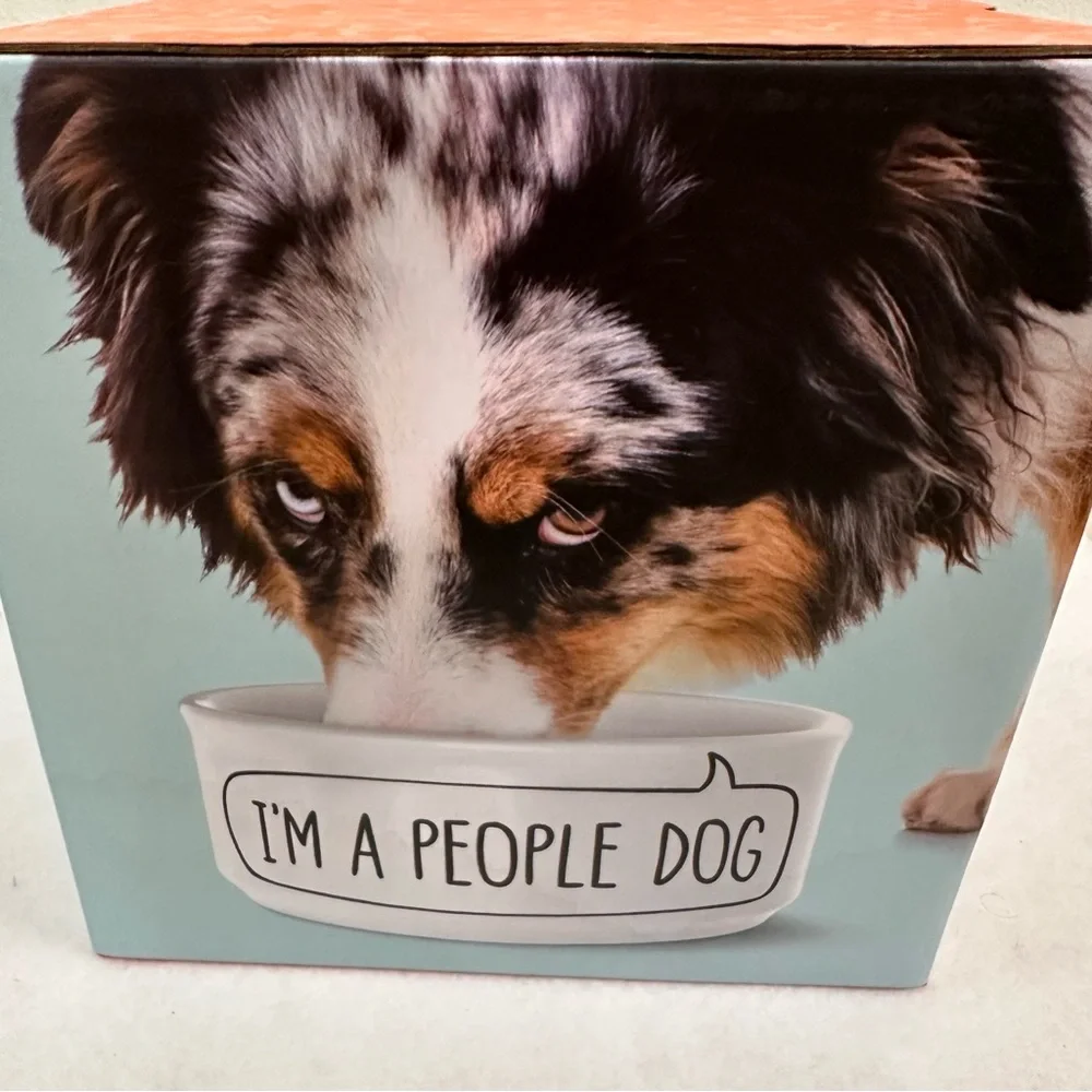 Dog Mug and Bowl Set - White
